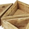 Ekena Millwork Triangle, Closed Back, Vintage Farmhouse Shadow Box Shelves, Barnwood Decor Collection, PK3 DECR15SBTRCBUF - alternate 7